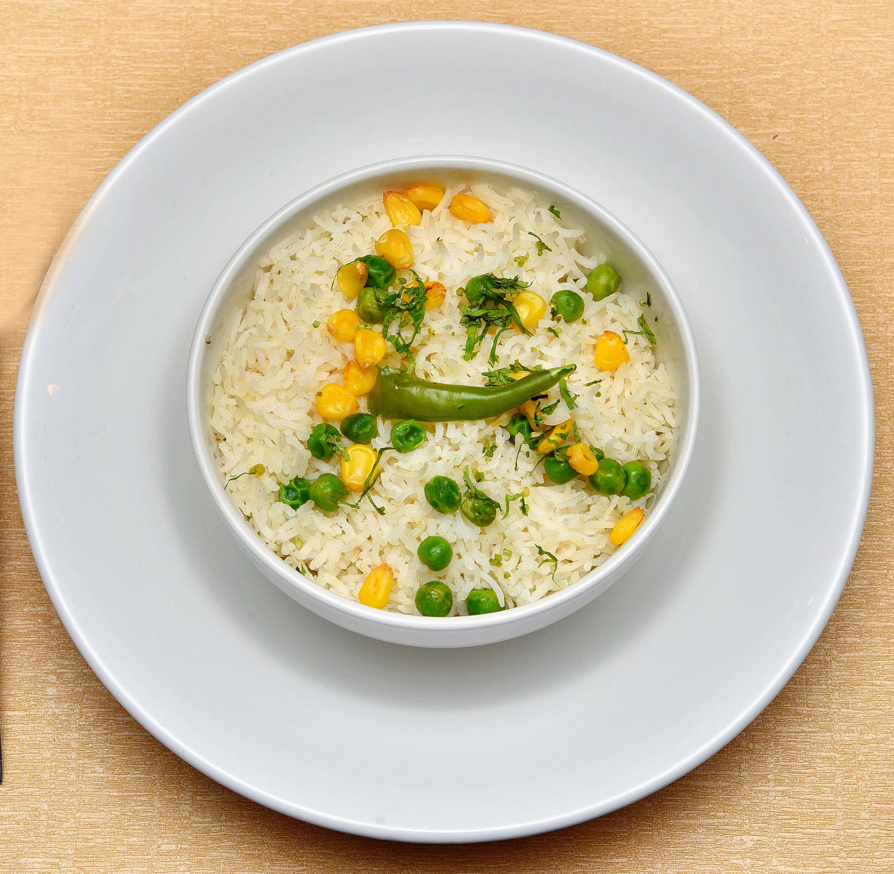 PEAS AND CORN PULAO loading